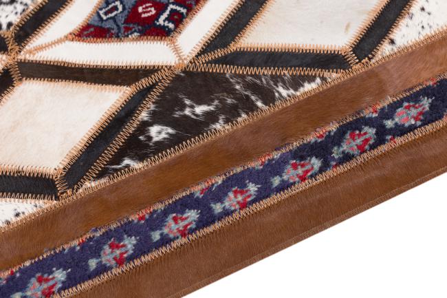 Kilim Patchwork Leder - 4