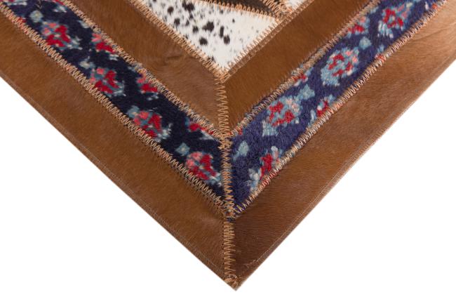 Kilim Patchwork Leder - 5