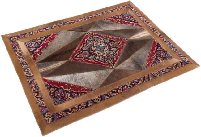 Kelim Patchwork Leder - 2