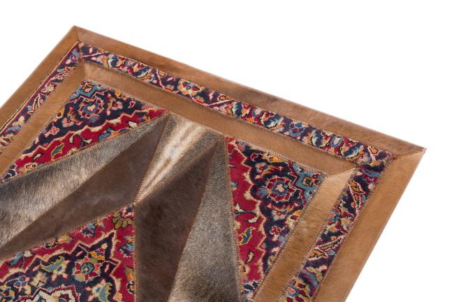 Kelim Patchwork Leder - 3