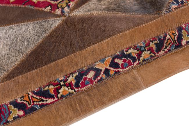 Kelim Patchwork Leder - 4