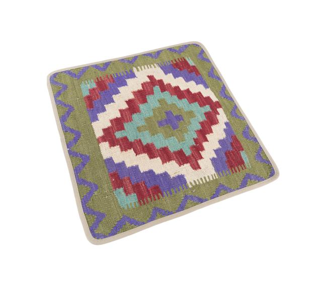 Kilim Afghan Copricuscino - 2