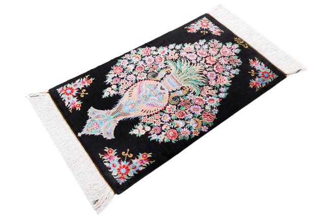 Qum Silk Signed Nozad - 2
