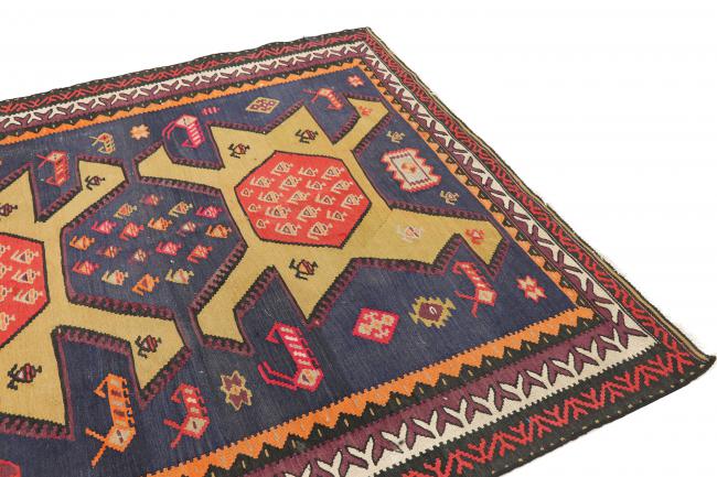 Kilim Fars Azerbaijan Antigo - 2