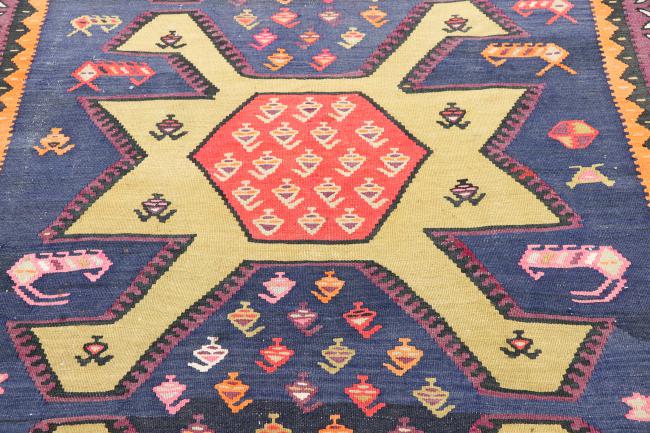 Kilim Fars Azerbaijan Antigo - 3