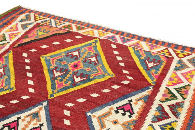 Kilim Fars Azerbaijan Antigo - 3