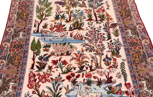 Isfahán Urdimbre de Seda - 3