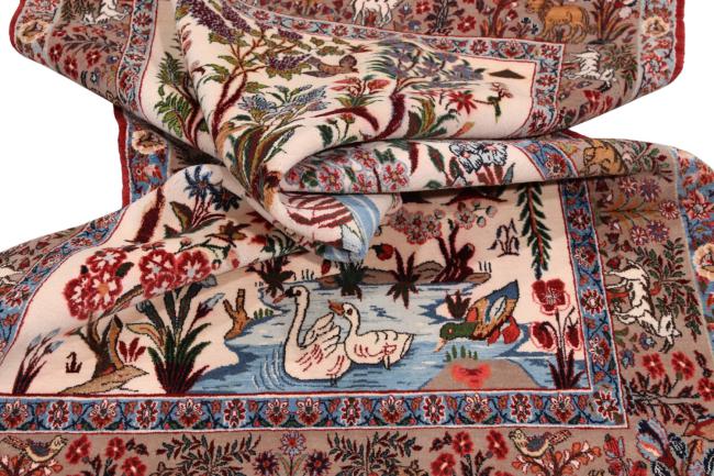 Isfahán Urdimbre de Seda - 9