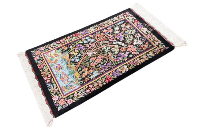 Qum Silk Signed Farsh Amir - 2