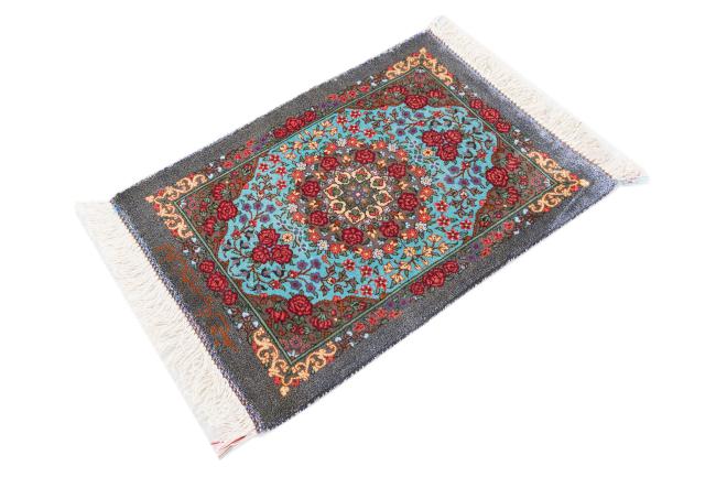 Qum Silk Signed Rajabian - 1