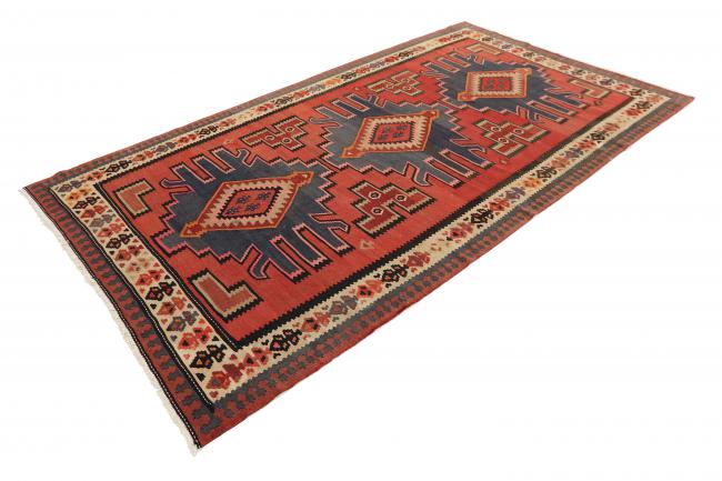 Kilim Fars Azerbaijan Antigo - 1