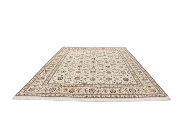 Tabriz 60Raj Urdimbre de Seda - 1