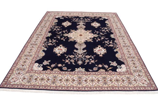 Tabriz 50Raj Chaîne de Soie - 1