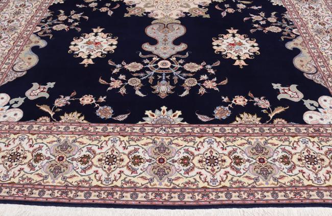 Tabriz 50Raj Chaîne de Soie - 4