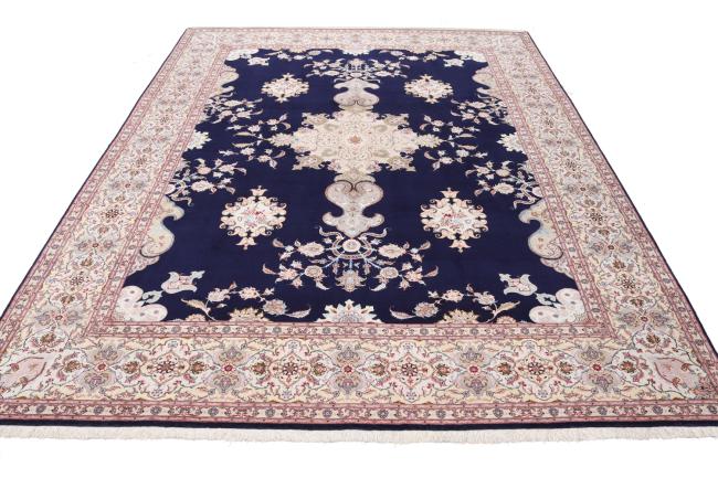 Tabriz 50Raj Chaîne de Soie - 8