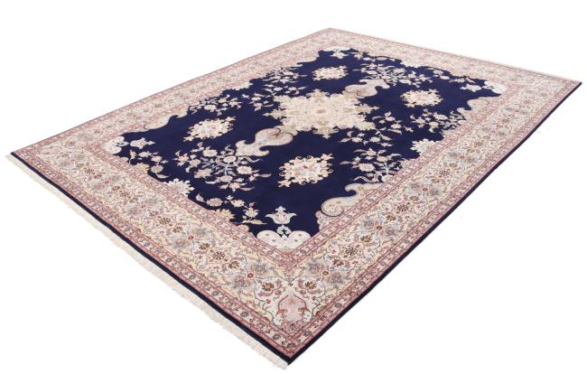 Tabriz 50Raj Chaîne de Soie - 9