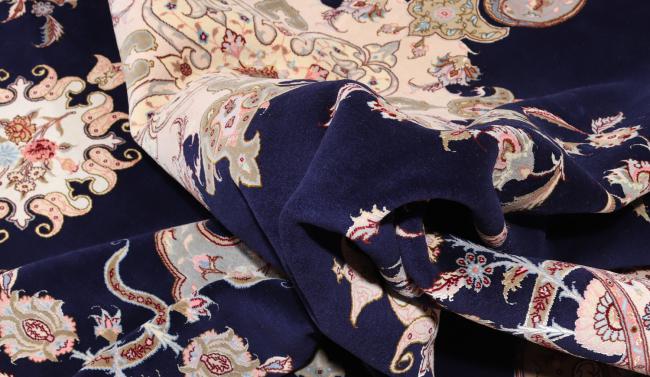 Tabriz 50Raj Chaîne de Soie - 10