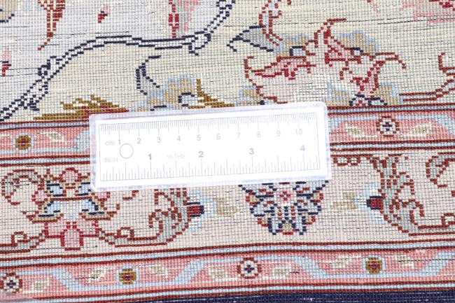 Tabriz 50Raj Chaîne de Soie - 11