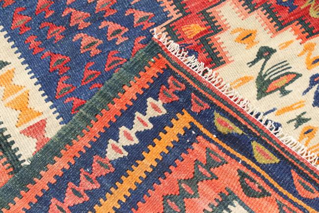 Kilim Fars Azerbaijan Antigo - 7