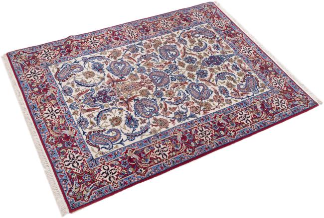 Isfahán Vieja Urdimbre de Seda - 2