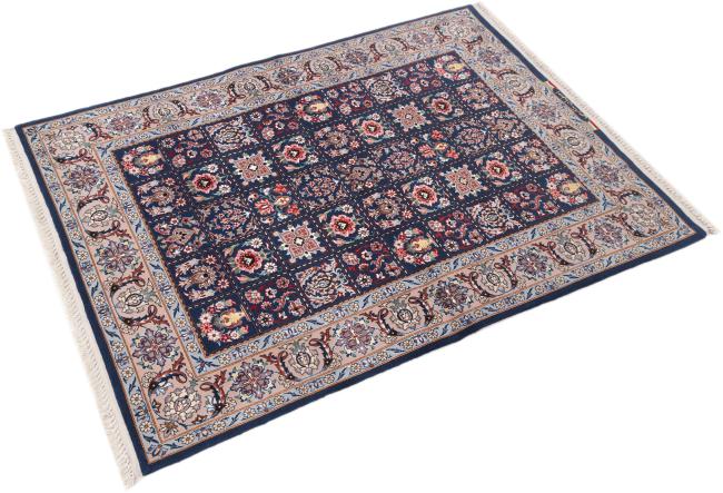 Isfahán Firmado Urdimbre de Seda - 1