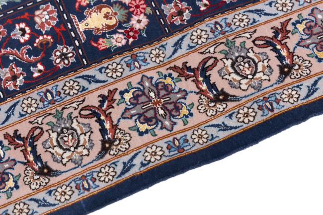 Isfahán Firmado Urdimbre de Seda - 4