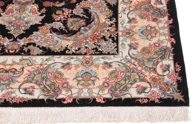 タブリーズ 60Raj 絹の縦糸 - 5