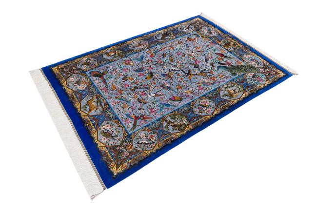 Ghom Selyem Signed Persian - 1