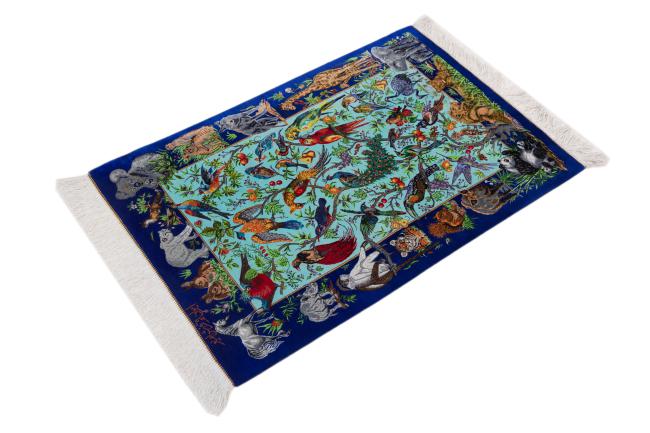 Ghom Seide Signiert Farsh Amir - 1