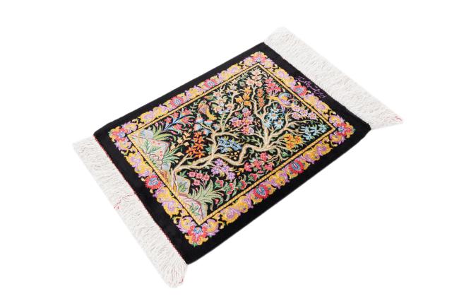 Qum Silk Signed Khakbaz - 2