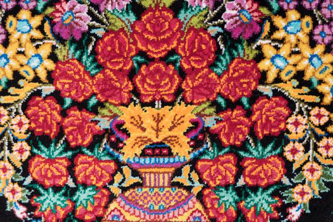 Qum Silk Signed Kian - 5