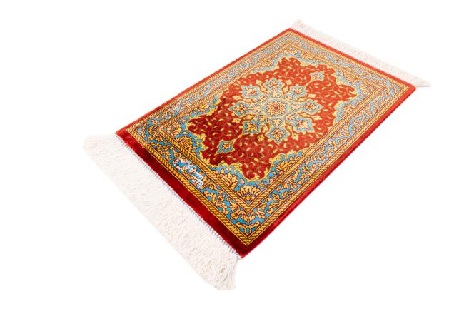 Qum Silk Signed Kouhestani - 1