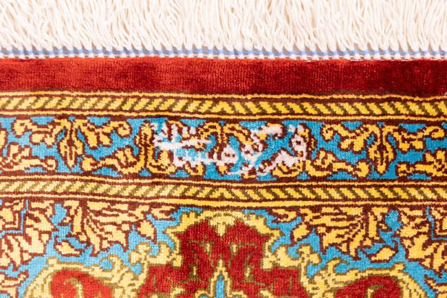 Qum Silk Signed Kouhestani - 6