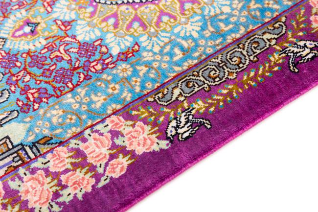 Qum Silk Signed - 4