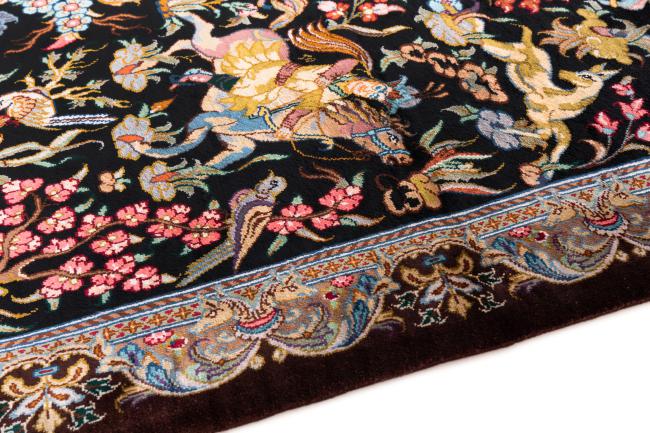 Qum Silk Signed Mohammadichehr - 4