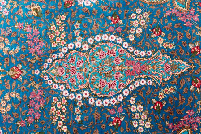 Qum Silk Signed Taghizadeh - 5