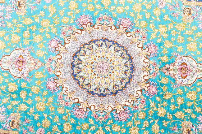 Ghom Seide Signiert Shirazi - 6