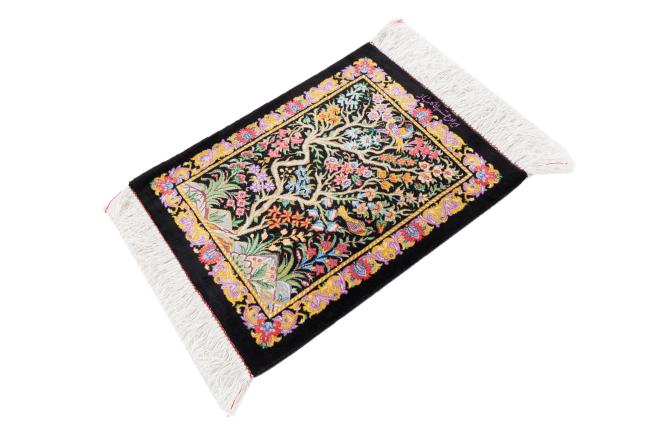 Qum Silk Signed Khakbaz - 2
