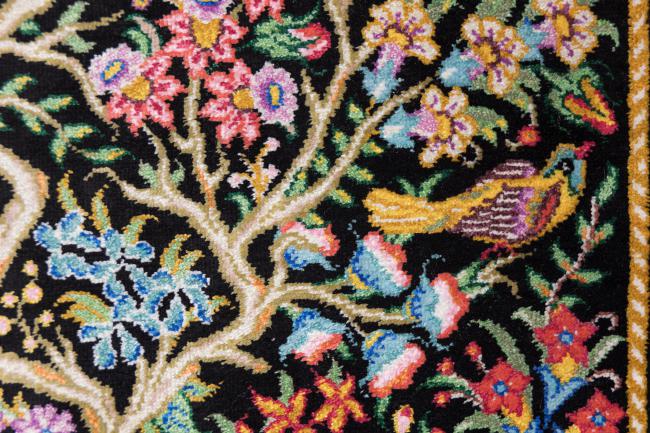 Qum Silk Signed Khakbaz - 5