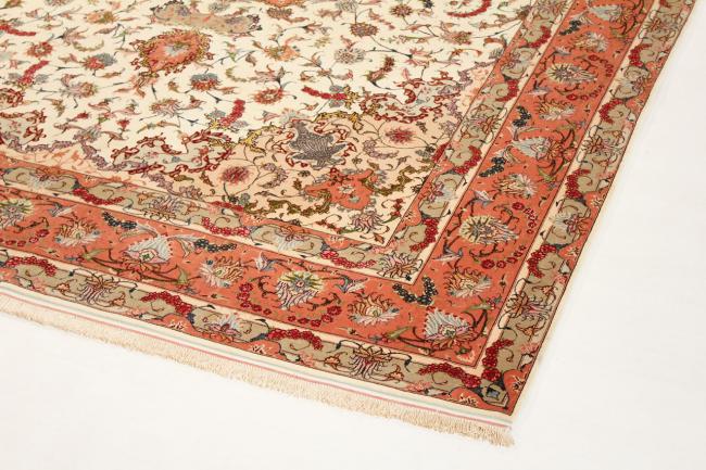 Tabriz 60Raj Fio de Seda - 1