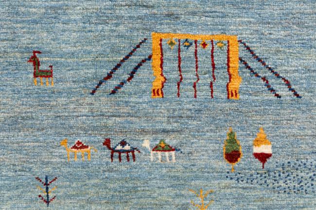 Persisk Gabbeh Kashkuli Banafsheh - 7