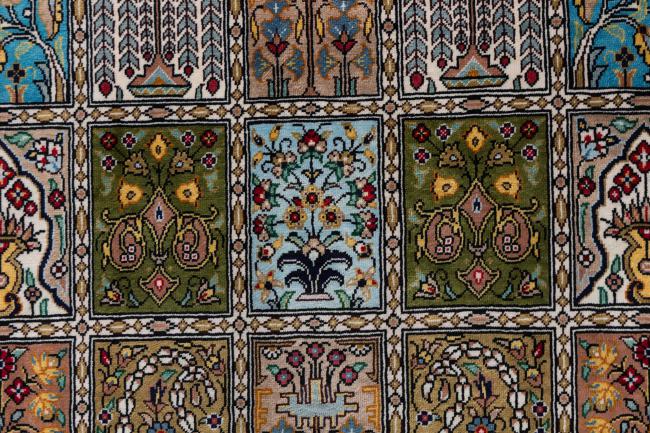 Qum Silk Signed Farsh Amir - 6