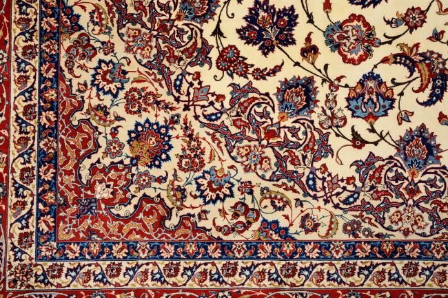 Ispahan Ancien Tavakoli Chaîne de Soie - 7