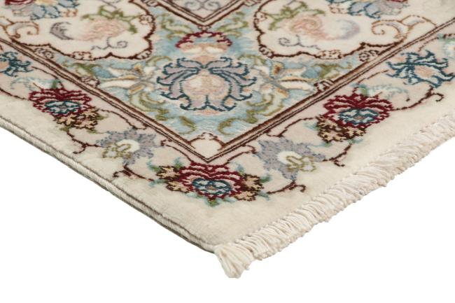 Tabriz 60Raj Ordito in Seta - 6