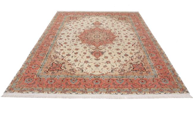 Tabriz 50Raj Chaîne de Soie - 1