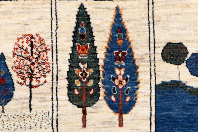 Persa Gabbeh Kashkuli Banafsheh - 7