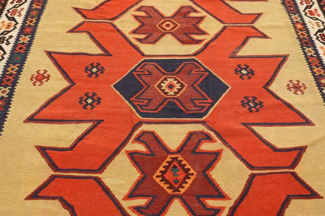 Kilim Fars Azerbaijan Antigo - 3