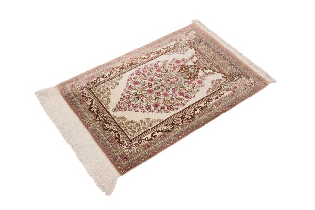 Qum Silk Signed Motevasel - 1