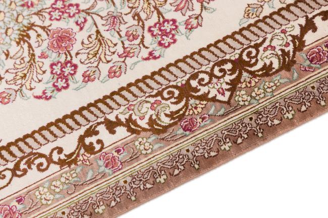 Qum Silk Signed Motevasel - 4