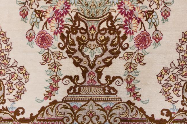 Qum Silk Signed Motevasel - 5